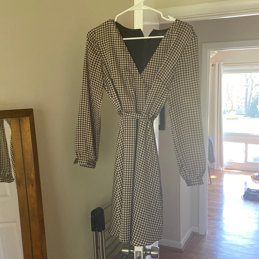 Banana republic dress elephant print